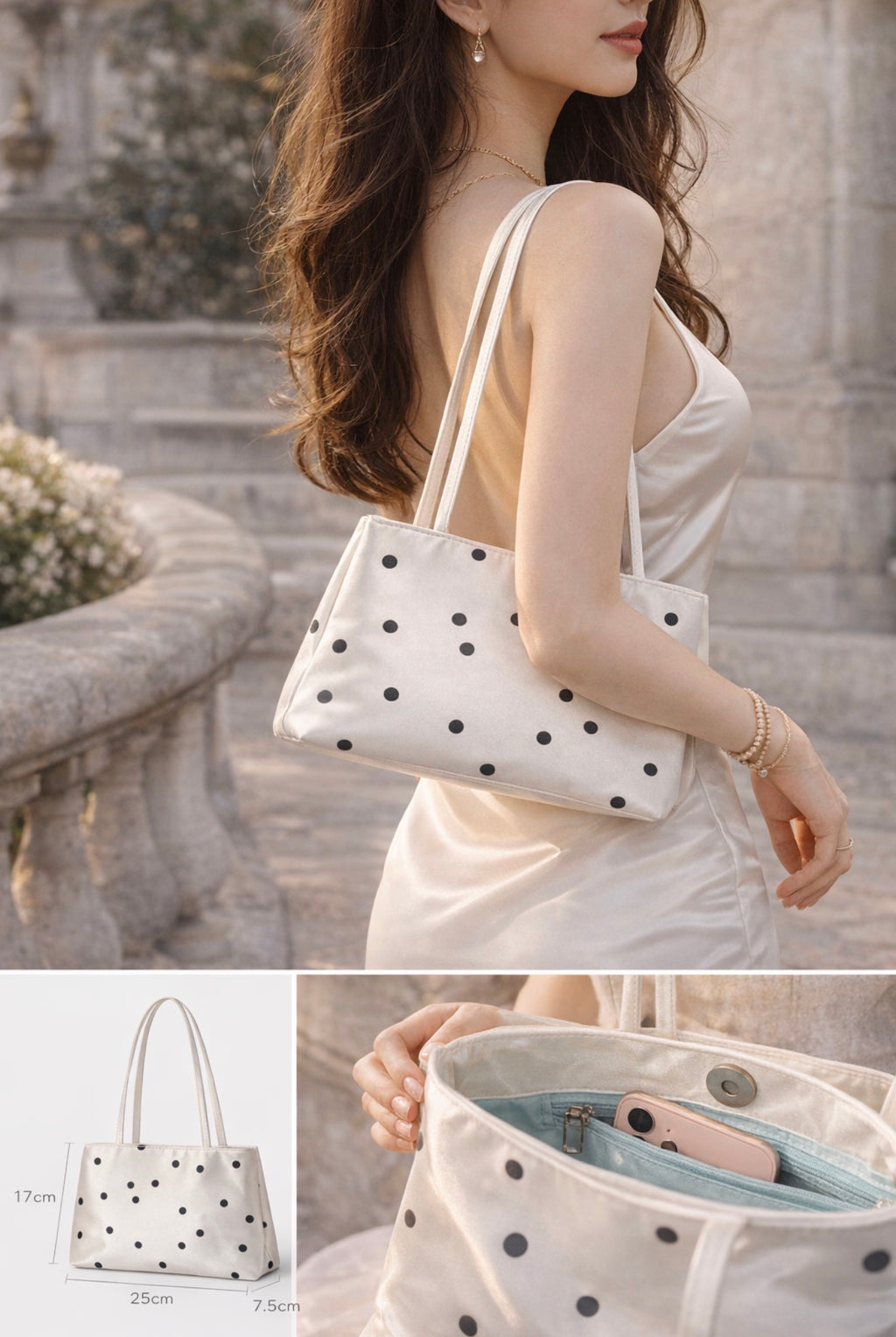 Lightweight Everyday Essential Shoulder Tote